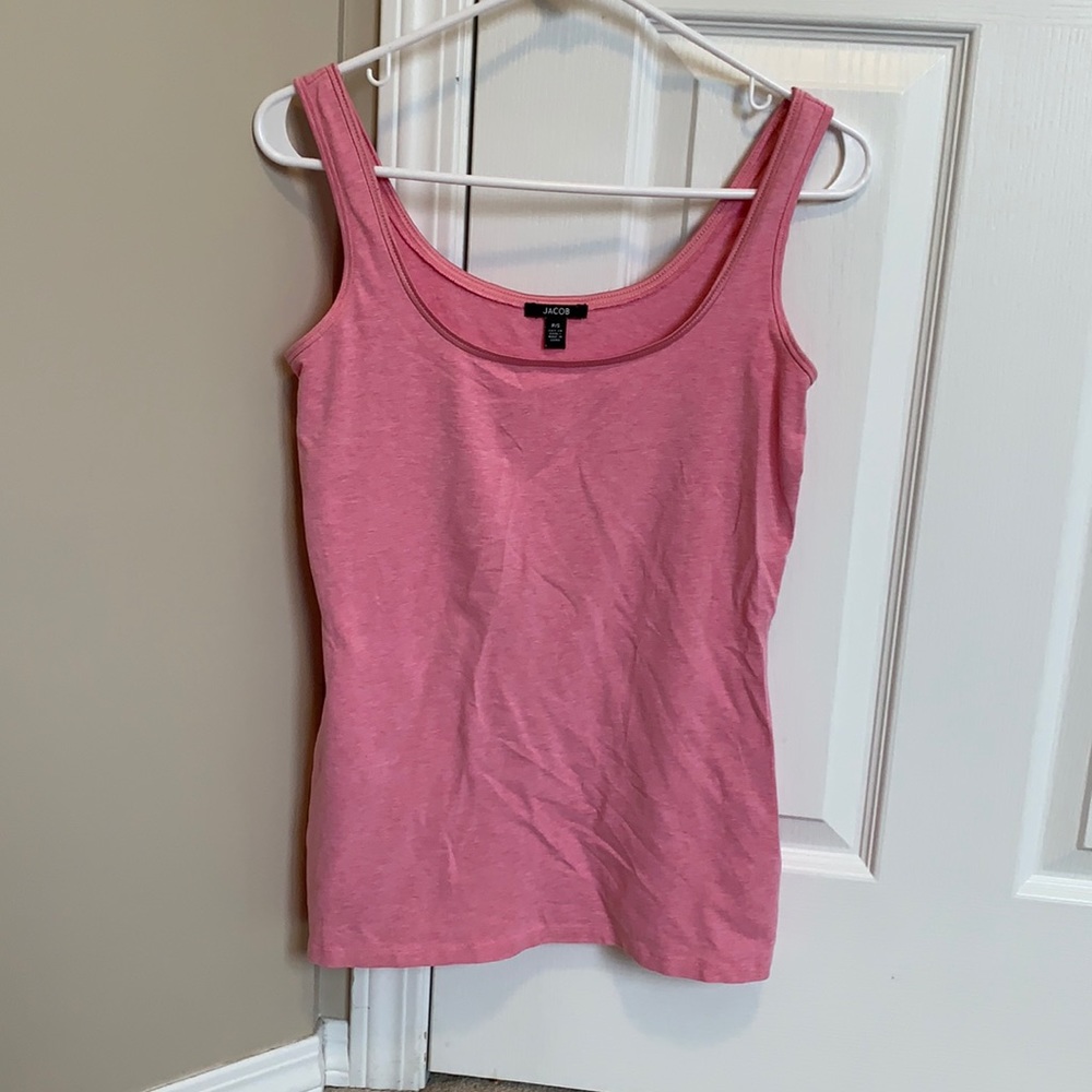Jacob Pink Tank Top Size S EUC